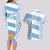 Custom Argentina Rugby Couples Matching Long Sleeve Bodycon Dress and Hawaiian Shirt Los Pumas Go 2023 World Cup - Wonder Print Shop