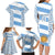 Custom Argentina Rugby Family Matching Long Sleeve Bodycon Dress and Hawaiian Shirt Los Pumas Go 2023 World Cup - Wonder Print Shop
