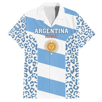Custom Argentina Rugby Family Matching Long Sleeve Bodycon Dress and Hawaiian Shirt Los Pumas Go 2023 World Cup - Wonder Print Shop