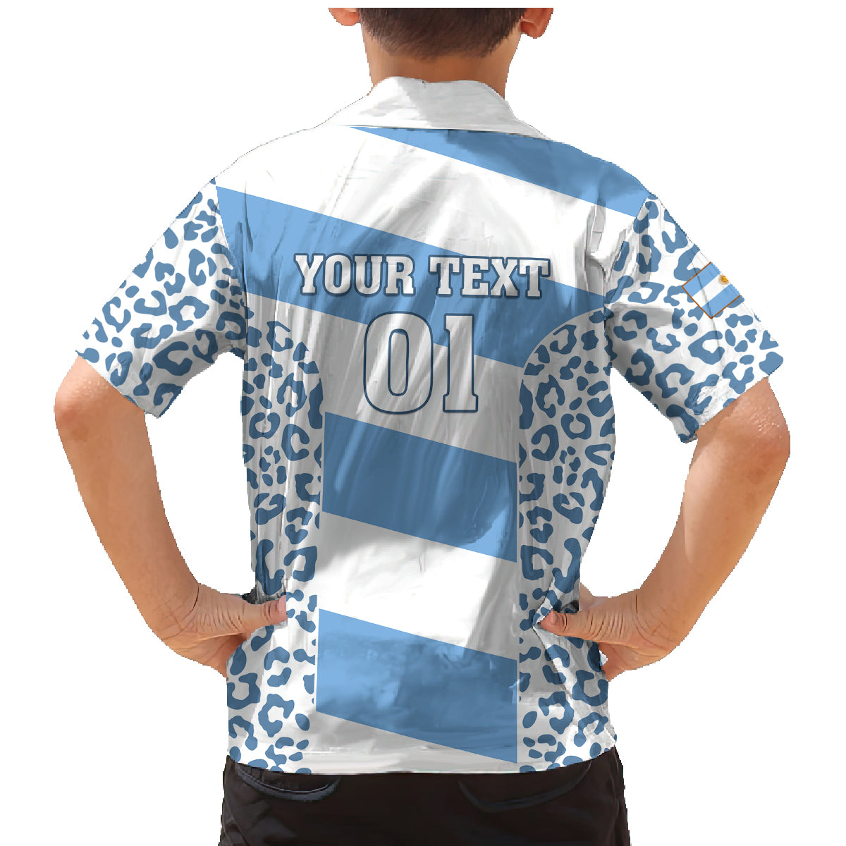 Custom Argentina Rugby Family Matching Mermaid Dress and Hawaiian Shirt Los Pumas Go 2023 World Cup - Wonder Print Shop