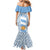 Custom Argentina Rugby Family Matching Mermaid Dress and Hawaiian Shirt Los Pumas Go 2023 World Cup - Wonder Print Shop