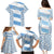 Custom Argentina Rugby Family Matching Puletasi Dress and Hawaiian Shirt Los Pumas Go 2023 World Cup - Wonder Print Shop