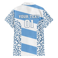 Custom Argentina Rugby Family Matching Puletasi Dress and Hawaiian Shirt Los Pumas Go 2023 World Cup - Wonder Print Shop