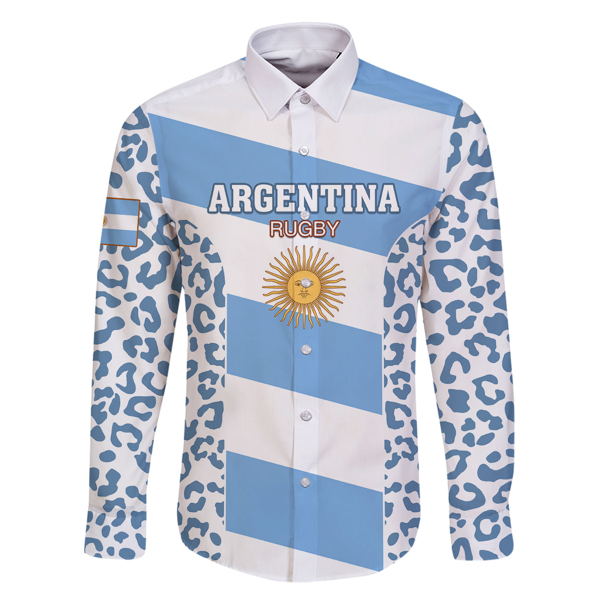 Custom Argentina Rugby Family Matching Puletasi Dress and Hawaiian Shirt Los Pumas Go 2023 World Cup - Wonder Print Shop