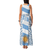 Custom Argentina Rugby Family Matching Tank Maxi Dress and Hawaiian Shirt Los Pumas Go 2023 World Cup - Wonder Print Shop