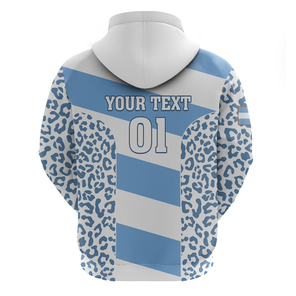 Custom Argentina Rugby Hoodie Los Pumas Go 2023 World Cup - Wonder Print Shop
