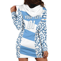 Custom Argentina Rugby Hoodie Dress Los Pumas Go 2023 World Cup - Wonder Print Shop