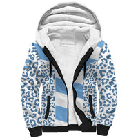 Custom Argentina Rugby Sherpa Hoodie Los Pumas Go 2023 World Cup - Wonder Print Shop