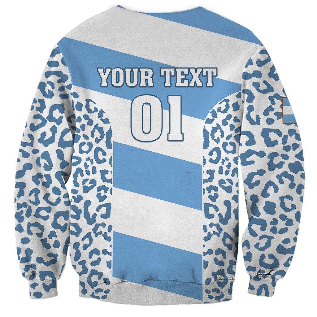 Custom Argentina Rugby Sweatshirt Los Pumas Go 2023 World Cup - Wonder Print Shop