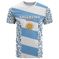Custom Argentina Rugby T Shirt Los Pumas Go 2023 World Cup - Wonder Print Shop