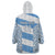Custom Argentina Rugby Wearable Blanket Hoodie Los Pumas Go 2023 World Cup - Wonder Print Shop