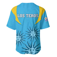 Uruguay Rugby Baseball Jersey Los Teros Go 2023 World Cup - Wonder Print Shop