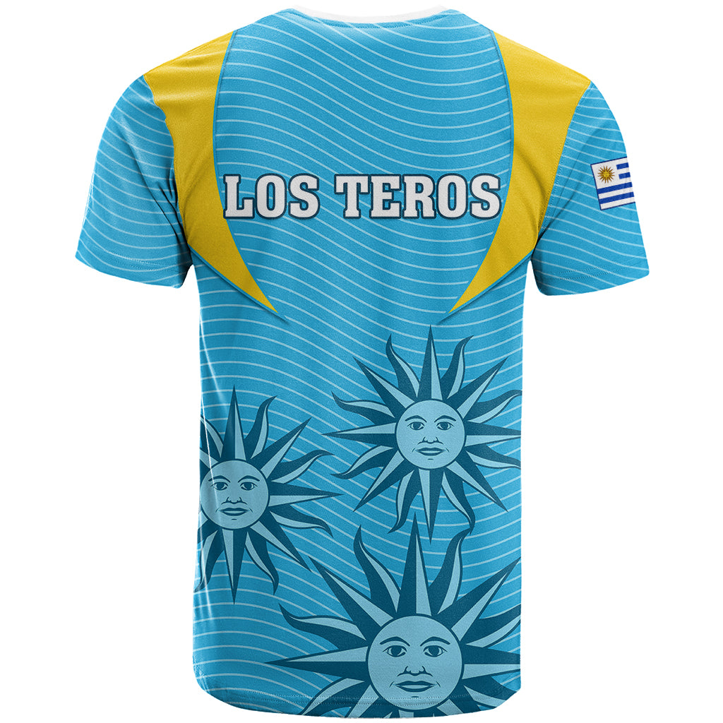 Uruguay Rugby T Shirt Los Teros Go 2023 World Cup - Wonder Print Shop