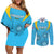 custom-uruguay-rugby-couples-matching-off-shoulder-short-dress-and-long-sleeve-button-shirts-los-teros-go-2023-world-cup