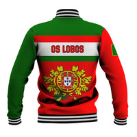 Portugal Rugby Baseball Jacket Os Lobos Go 2023 World Cup - Wonder Print Shop