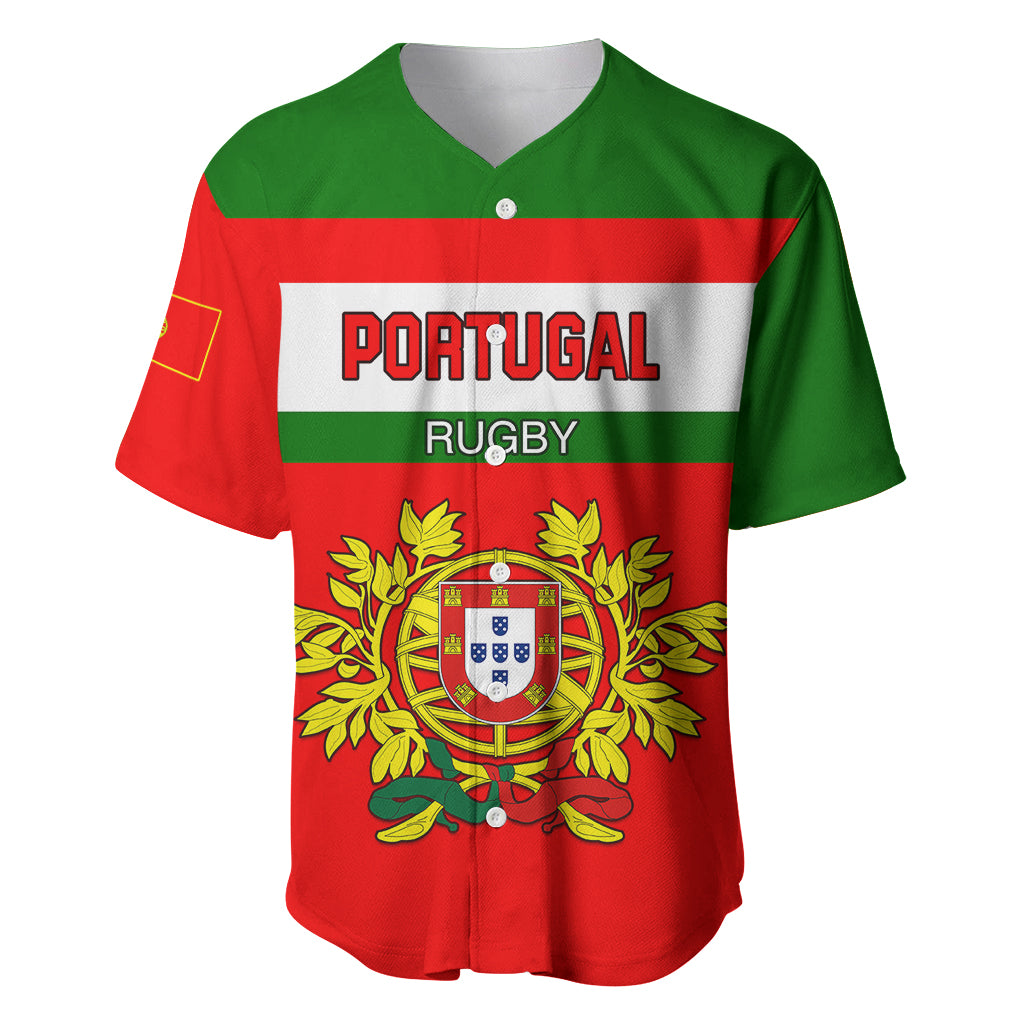 Portugal Rugby Baseball Jersey Os Lobos Go 2023 World Cup - Wonder Print Shop