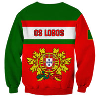 Portugal Rugby Sweatshirt Os Lobos Go 2023 World Cup - Wonder Print Shop