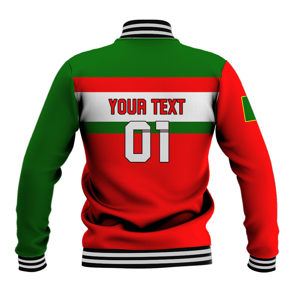 Custom Portugal Rugby Baseball Jacket Os Lobos Go 2023 World Cup - Wonder Print Shop