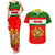 Custom Portugal Rugby Couples Matching Tank Maxi Dress and Hawaiian Shirt Os Lobos Go 2023 World Cup - Wonder Print Shop