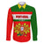 Custom Portugal Rugby Family Matching Short Sleeve Bodycon Dress and Hawaiian Shirt Os Lobos Go 2023 World Cup - Wonder Print Shop