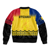 Romania Rugby Bomber Jacket Stejarii Go 2023 World Cup - Wonder Print Shop