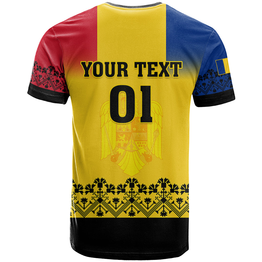 Custom Romania Rugby T Shirt Stejarii Go 2023 World Cup - Wonder Print Shop