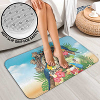 It's 5 o'clock Somewhere Bathroom Set Hawaiian Tropical Parrots - Wonder Print Shop