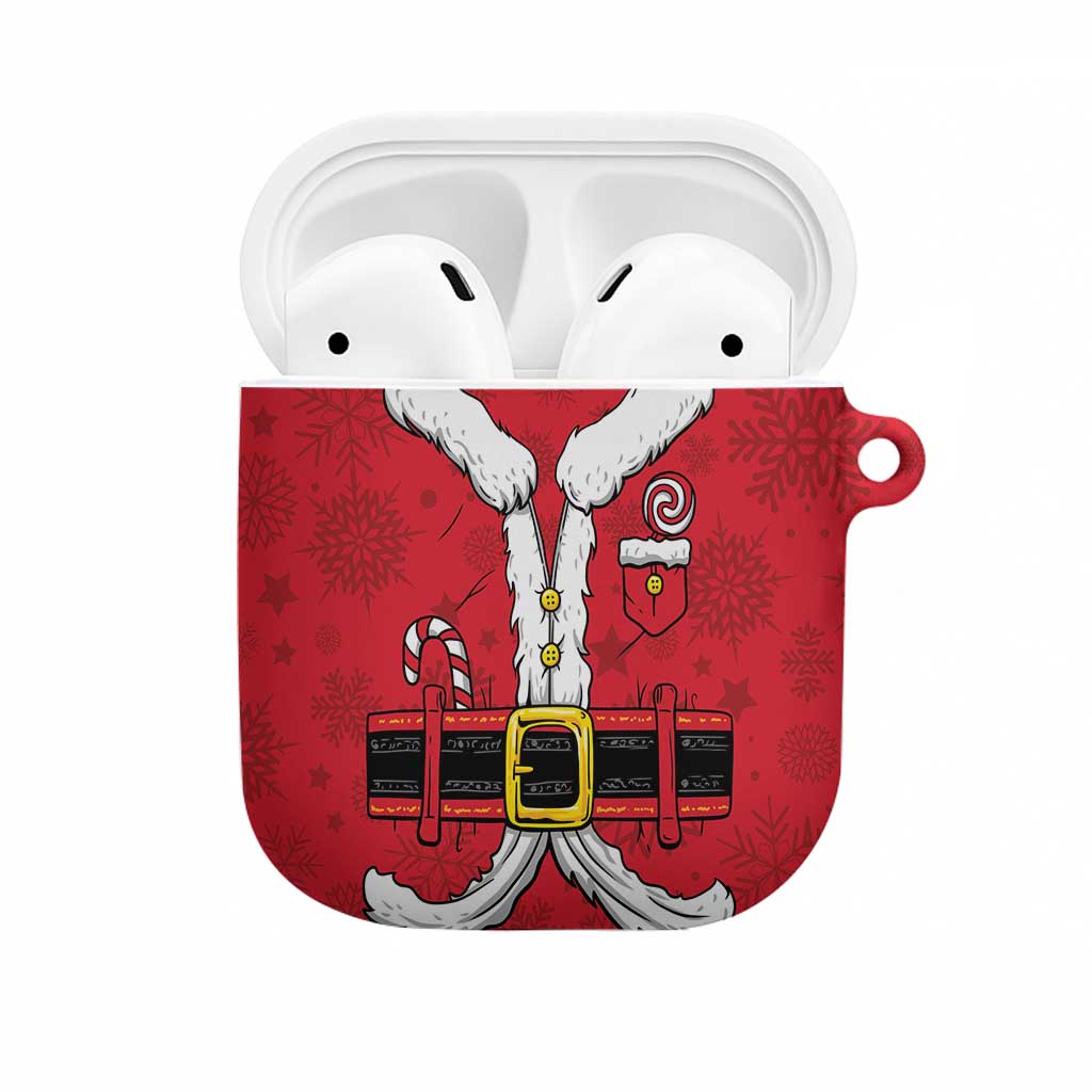 Santa Costume AirPods Case Funny Christmas - Wonder Print Shop