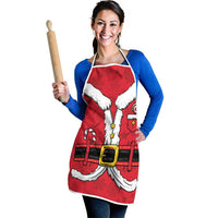 Santa Costume Apron Funny Christmas - Wonder Print Shop