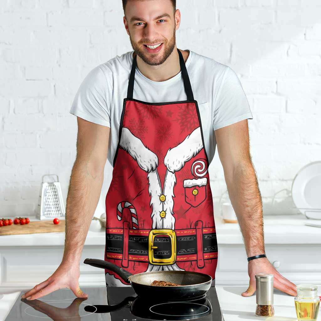 Santa Costume Apron Funny Christmas - Wonder Print Shop