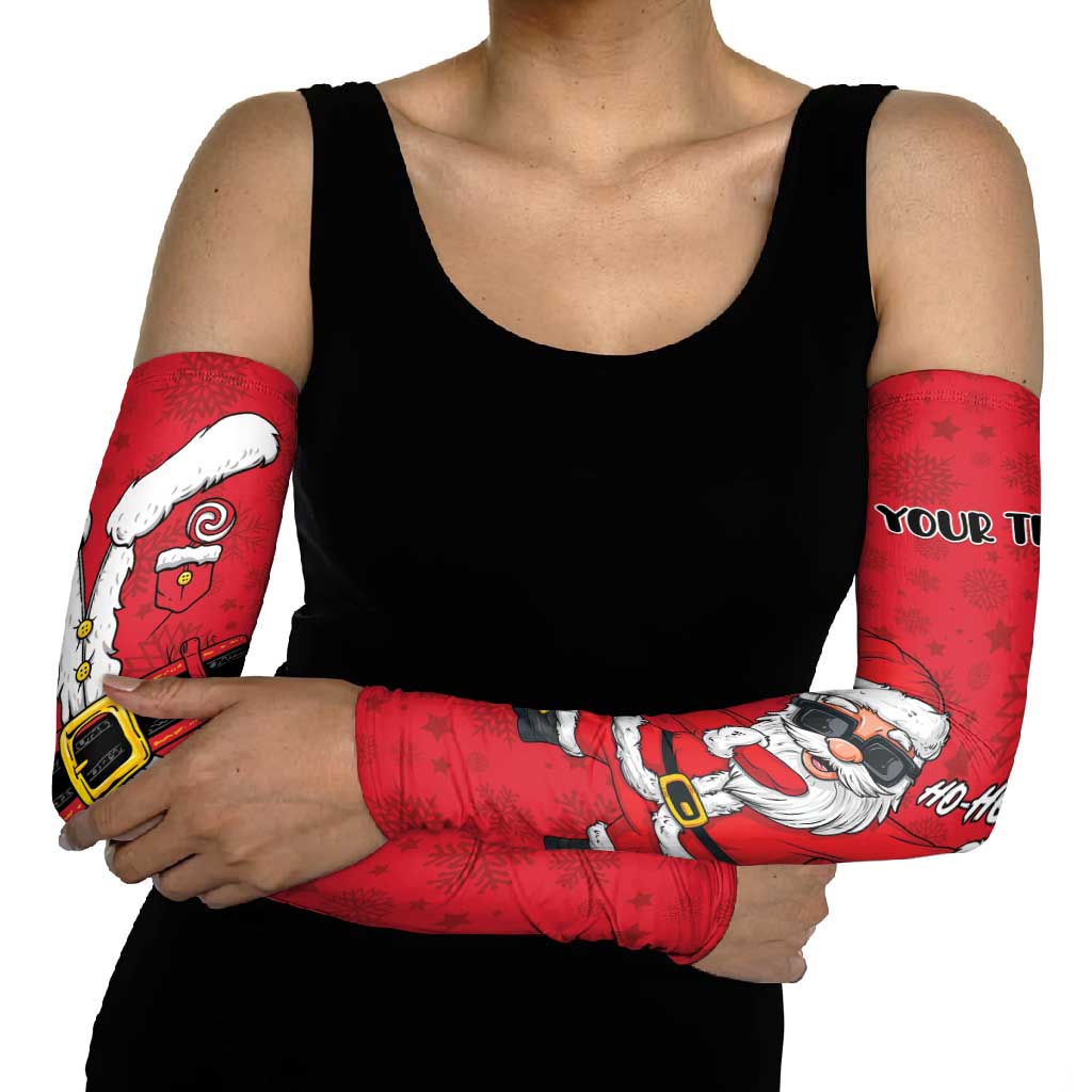 Personalized Santa Costume Arm Sleeves Funny Christmas - Wonder Print Shop