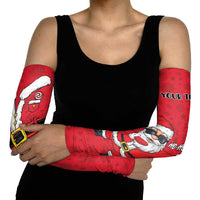 Personalized Santa Costume Arm Sleeves Funny Christmas - Wonder Print Shop