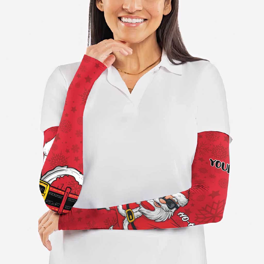 Personalized Santa Costume Arm Sleeves Funny Christmas - Wonder Print Shop