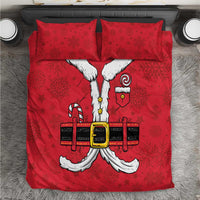 Santa Costume Bedding Set Funny Christmas - Wonder Print Shop
