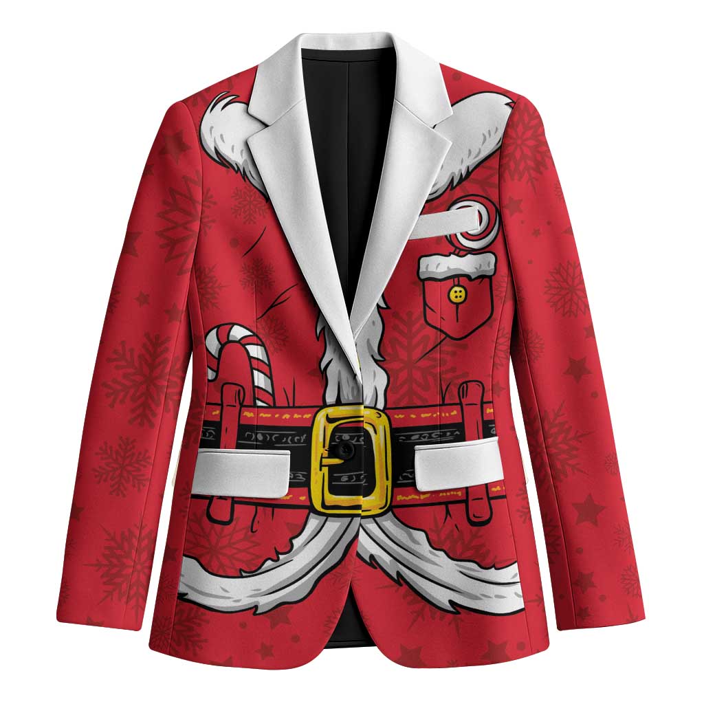 Personalized Santa Costume Blazer Funny Christmas - Wonder Print Shop