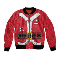 Personalized Santa Costume Bomber Jacket Funny Christmas - Wonder Print Shop
