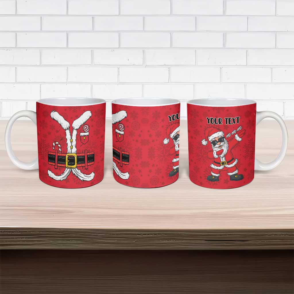 Personalized Santa Costume Ceramic Mug Funny Christmas - Wonder Print Shop