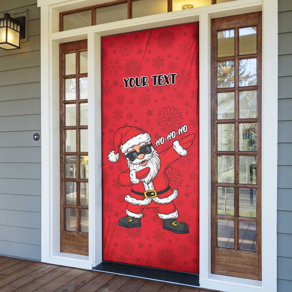 Personalized Santa Costume Door Cover Funny Christmas - Wonder Print Shop