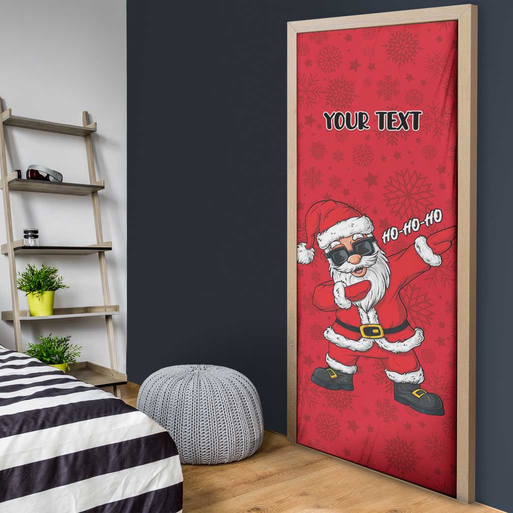 Personalized Santa Costume Door Cover Funny Christmas - Wonder Print Shop