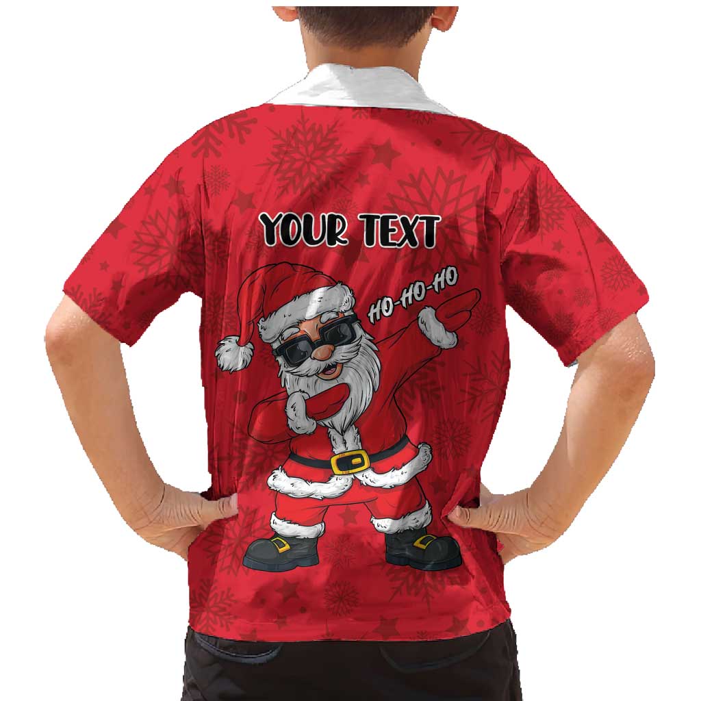 Personalized Santa Costume Family Matching Mermaid Dress and Hawaiian Shirt Funny Christmas - Wonder Print Shop