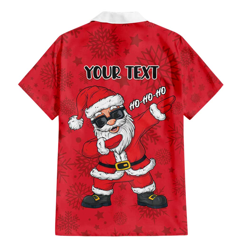 Personalized Santa Costume Family Matching Mermaid Dress and Hawaiian Shirt Funny Christmas - Wonder Print Shop