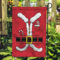 Santa Costume Garden Flag Funny Christmas - Wonder Print Shop