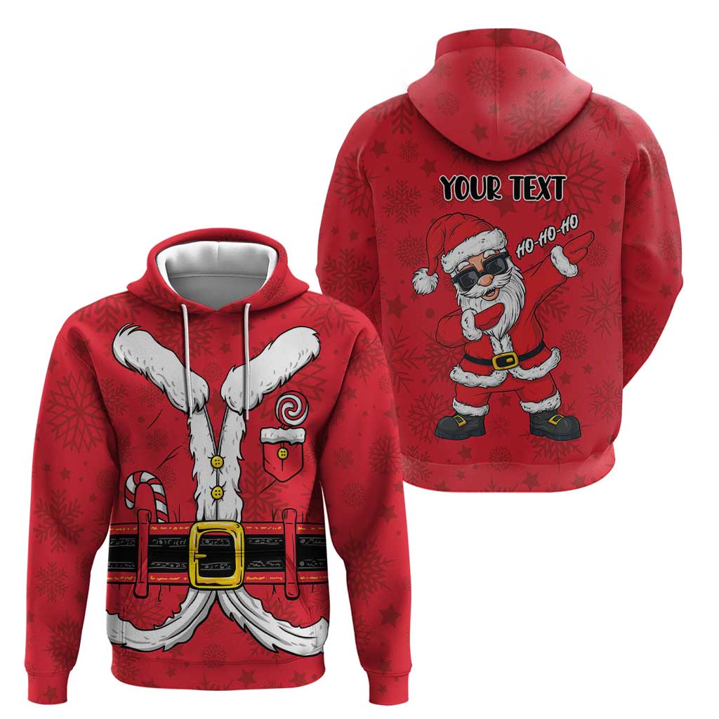 Personalized Santa Costume Hoodie Funny Christmas - Wonder Print Shop