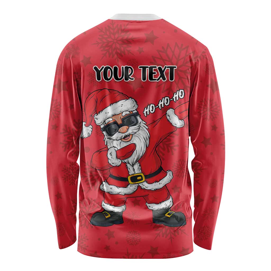Personalized Santa Costume Long Sleeve Shirt Funny Christmas - Wonder Print Shop
