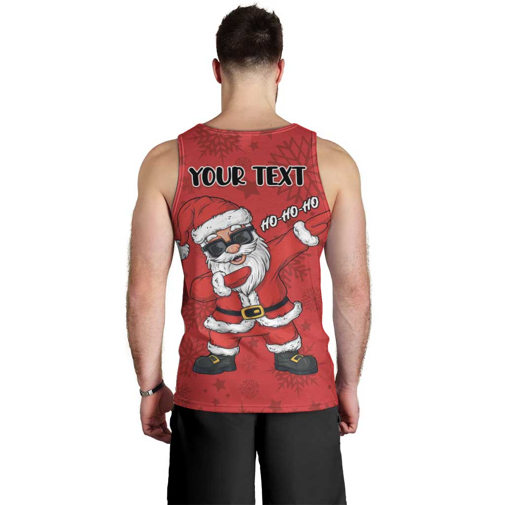 Personalized Santa Costume Men Tank Top Funny Christmas - Wonder Print Shop