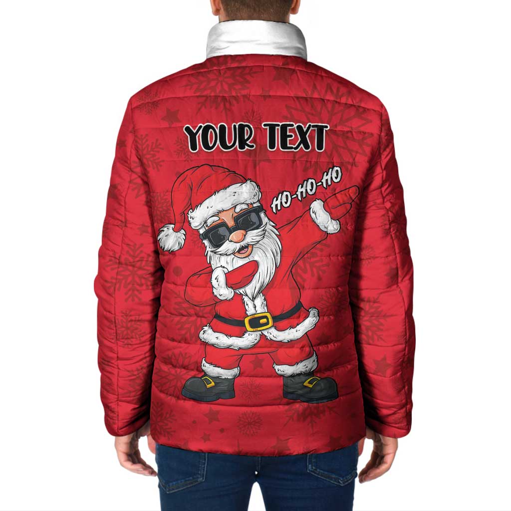 Personalized Santa Costume Padded Jacket Funny Christmas - Wonder Print Shop