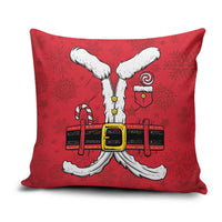 Santa Costume Pillow Cover Funny Christmas - Wonder Print Shop