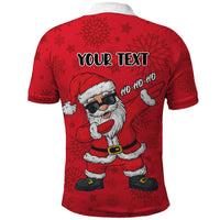 Personalized Santa Costume Polo Shirt Funny Christmas - Wonder Print Shop