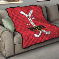 Santa Costume Quilt Funny Christmas - Wonder Print Shop