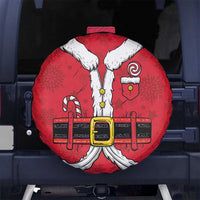 Santa Costume Spare Tire Cover Funny Christmas - Wonder Print Shop